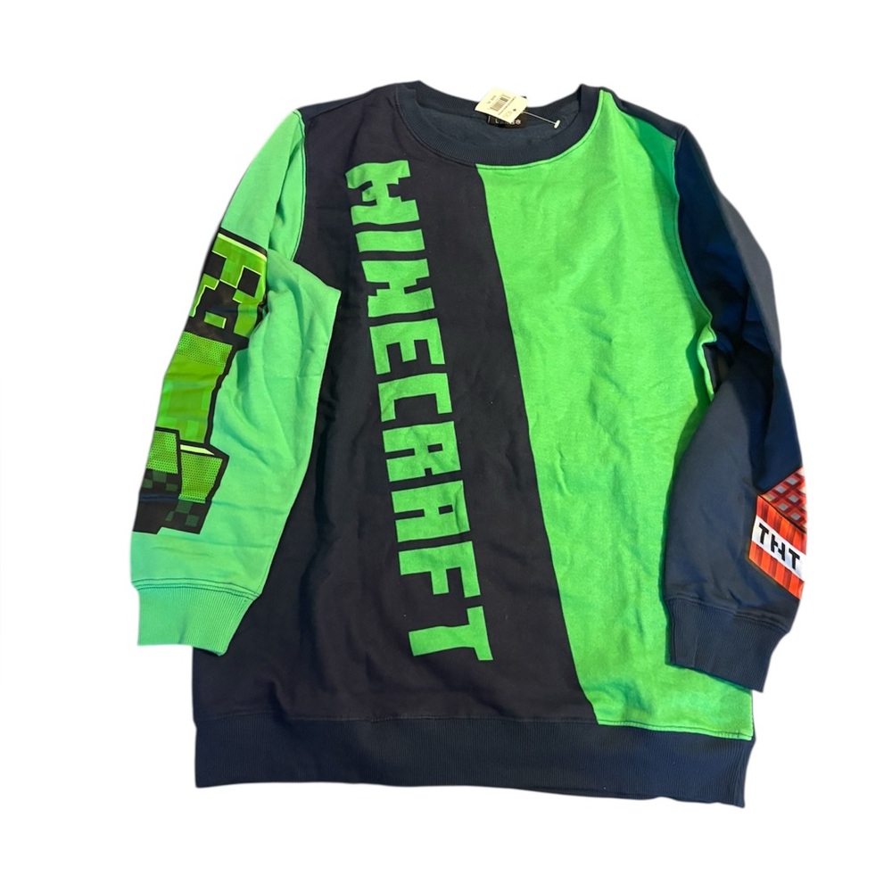 MINECRAFT Boys Crewneck Sweatshirt XL